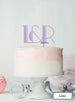 Custom Initials Art Deco Wedding Acrylic Shopify - Lilac