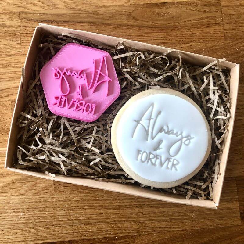 Always Stamp Always and Forever Cookie Stamp – LissieLou