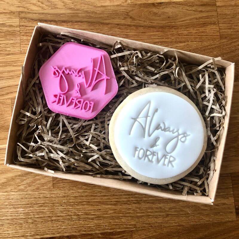 Always and Forever Cookie Stamp