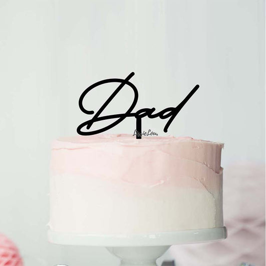 Dad Cake Topper Premium 3mm Acrylic