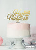 Hajj Mubarak Pretty Cake Topper Premium 3mm Acrylic Mirror Gold
