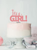 It's a Girl Baby Shower Cake Topper Premium 3mm Acrylic Raspberry
