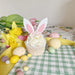Easter Bunny Ear Cupcake Toppers Set of 3 Premium 3mm Acrylic