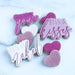 Hugs and Kisses Style 2 Valentine's Cookie Cutter and Embosser