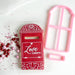 Love Post Box & Letters Valentine's Cookie Cutter and Embosser
