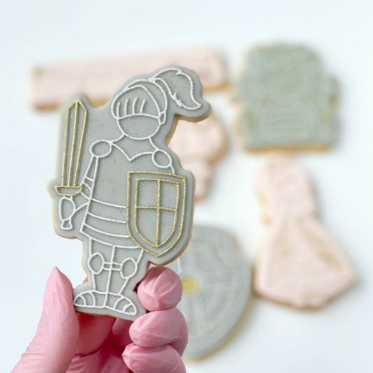 Knight Princess Cookie Cutter and Embosser