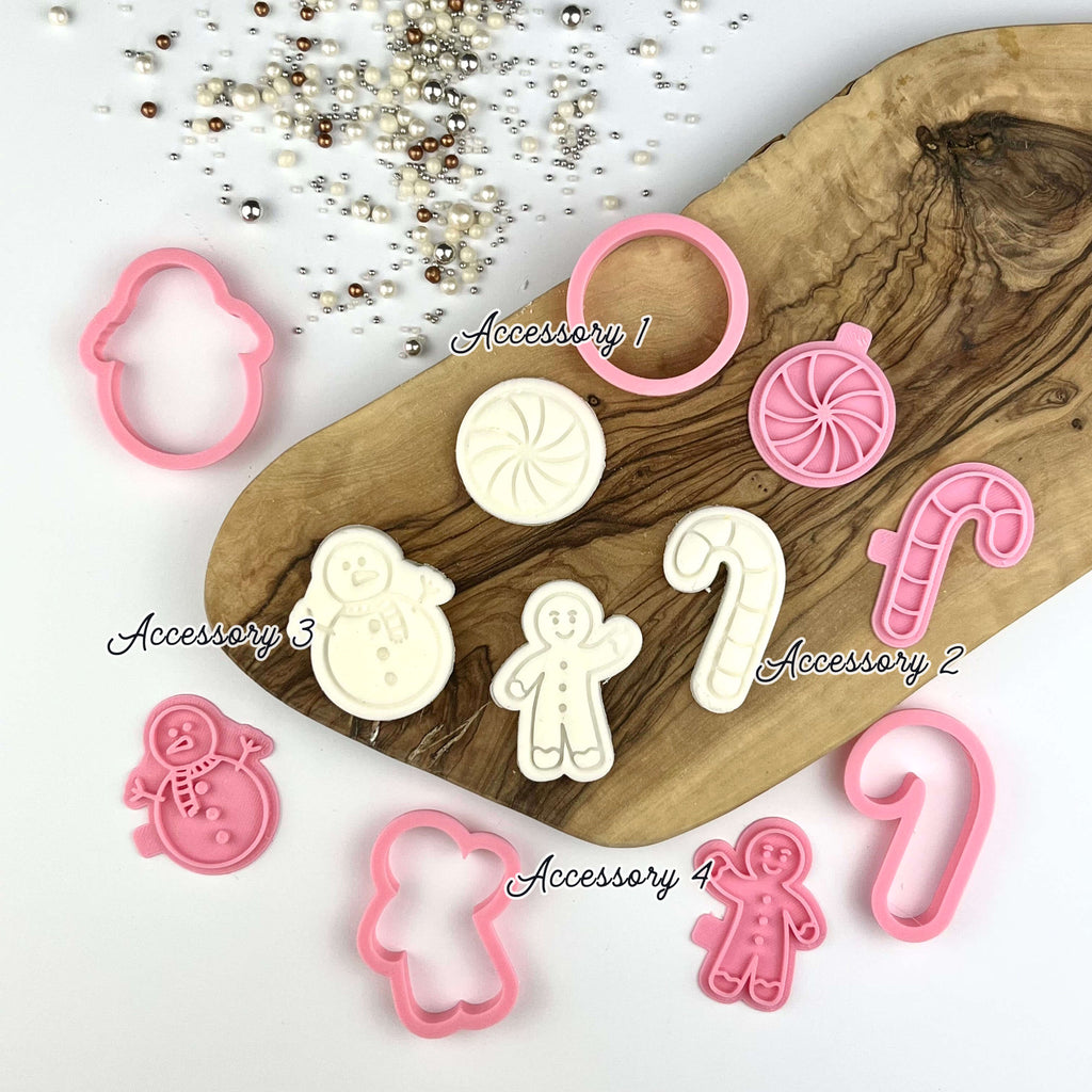 Gingerbread Houses Accessories Cookie Cutters and Stamps