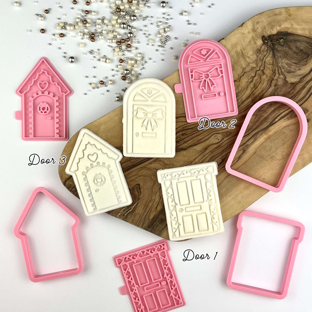 Gingerbread Houses Door Cookie Cutters and Stamps