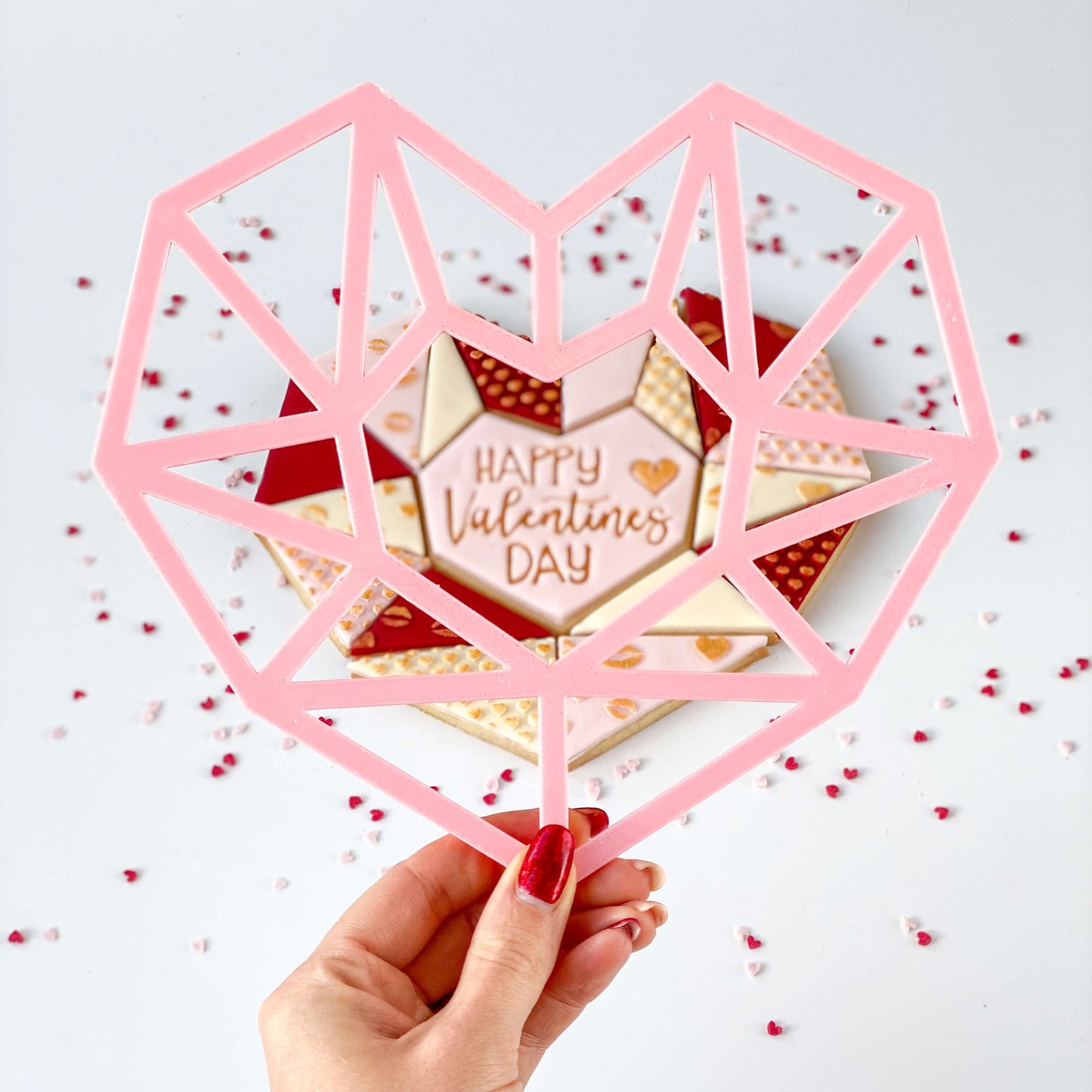 Geometric Heart Cutter