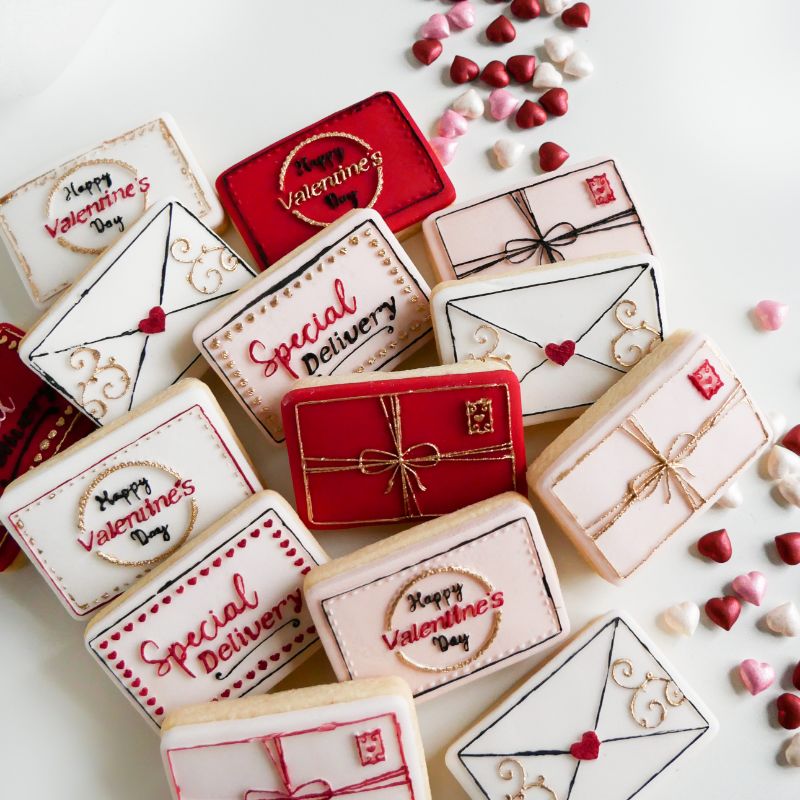 Love Post Box & Letters Valentine's Cookie Cutter and Embosser