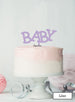 BABY Baby Shower Cake Topper Premium 3mm Acrylic Lilac