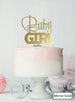 Baby Girl Baby Shower Cake Topper Premium 3mm Acrylic Mirror Gold