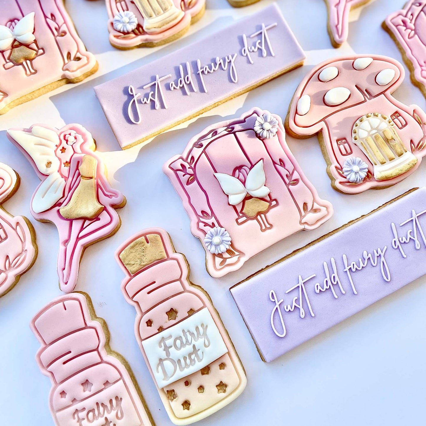 Fairy Cookie Cutter and Stamp by Mays Bakes