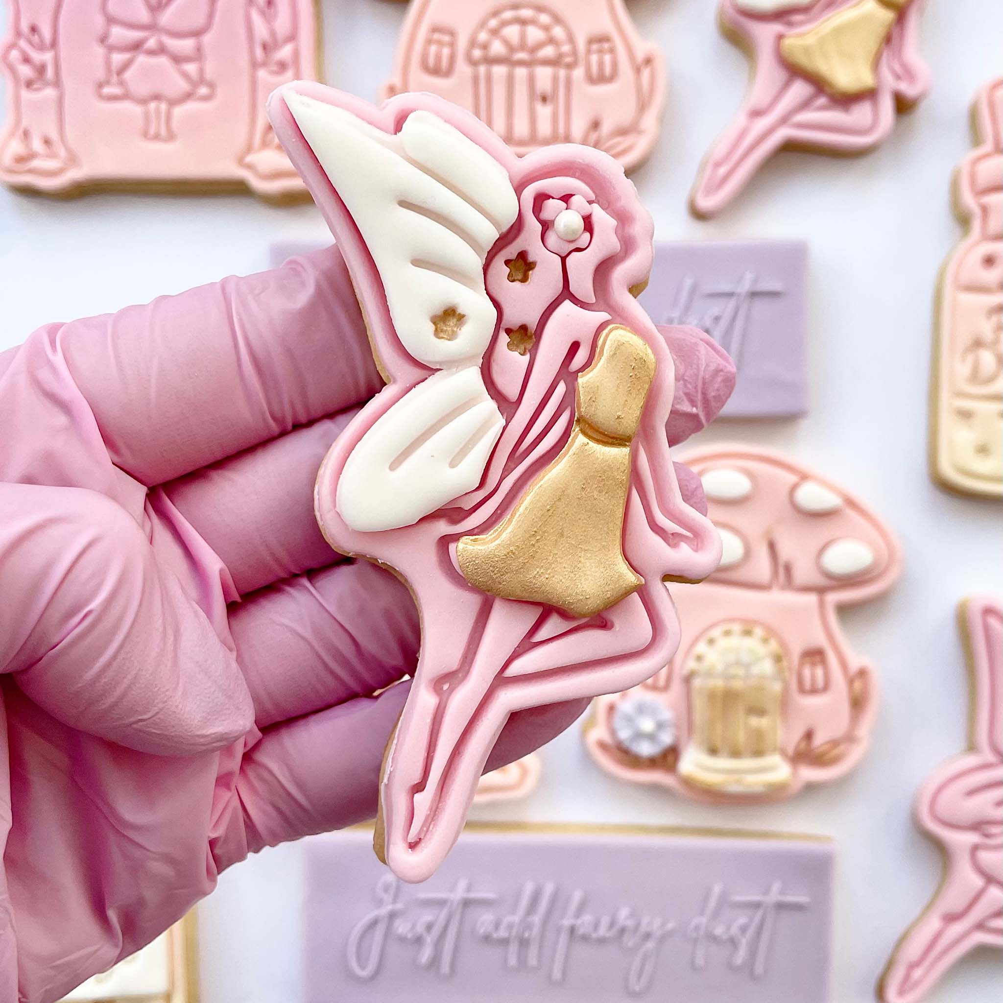 Rose Fairy Cookie Cutter