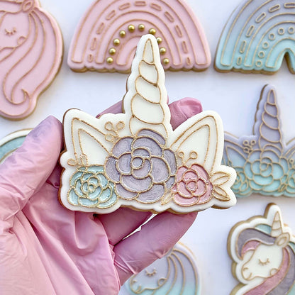 Unicorn Horn Cookie Cutter and Embosser
