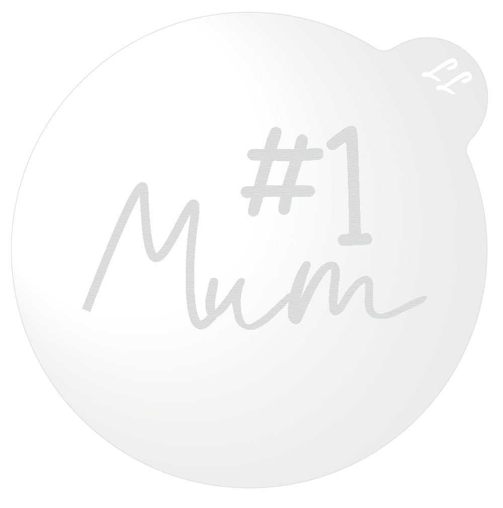 Number #1 Mum Cookie Embosser