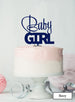 Baby Girl Baby Shower Cake Topper Premium 3mm Acrylic Navy