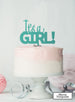 It's a Girl Baby Shower Cake Topper Premium 3mm Acrylic Mirror Turquoise