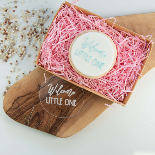 Welcome Little One Baby Shower Cookie Embosser