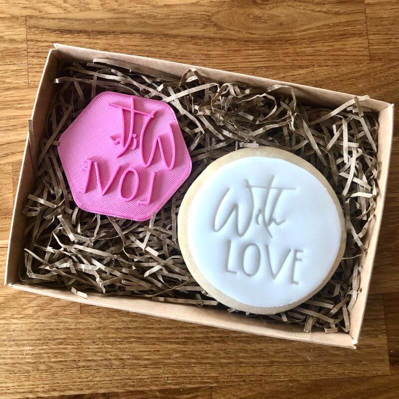 With Love Cookie Stamp